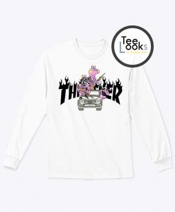 Peppa Pig Gangster Thrasher Sweatshirt