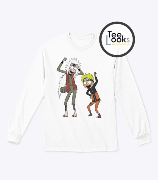 Rick Morty Naruto Jiraya Sweatshirt