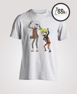 Rick Morty Naruto Jiraya T-shirt