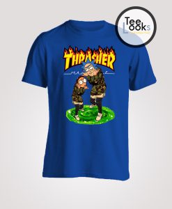 Rick Morty Thrasher T-shirt