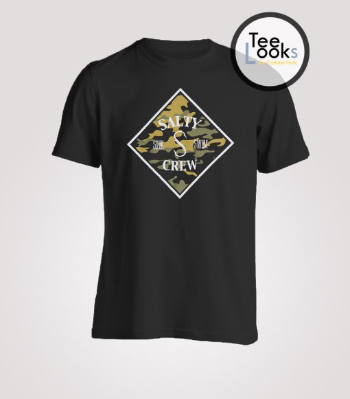 Salty Crew Army T-shirt
