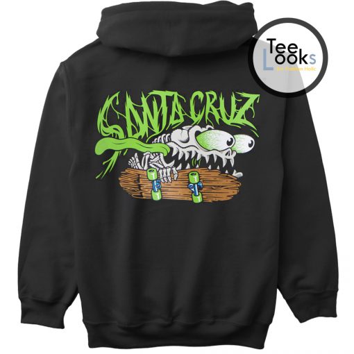 Santa Cruz Bone Slasher Pop Back Hoodie