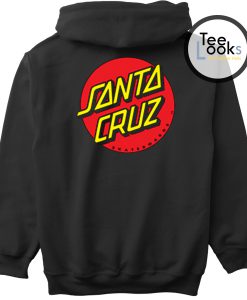 Santa cruz Logo Back Hoodie