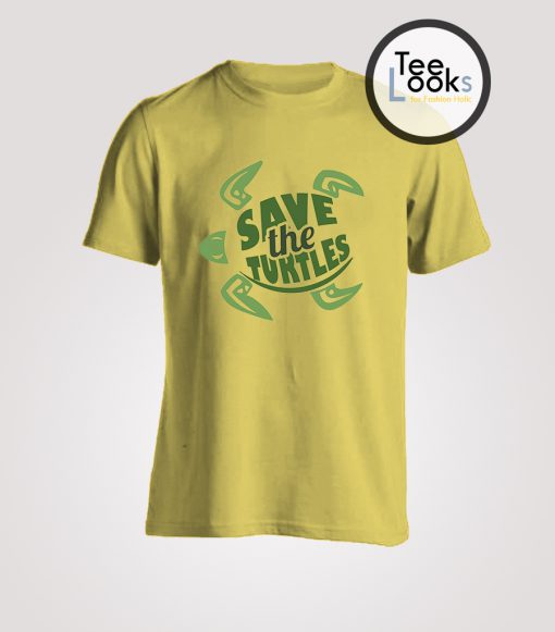 Save The Turtles Trending T-shirt