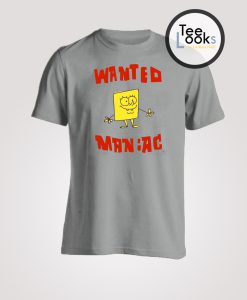 Spongebob Wanted Maniac T-shirt