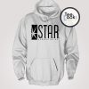 Star Lab Black Text Hoodie