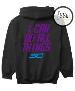 Stephen Curry I Can Do All Things Back Hoodie