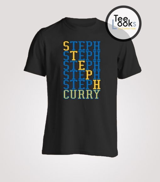 Stephen Curry Word Art T-shirt