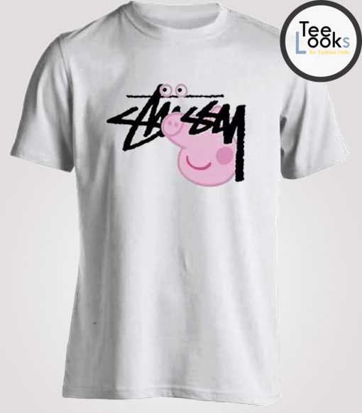 Stussy X Peppa Pig T-shirt