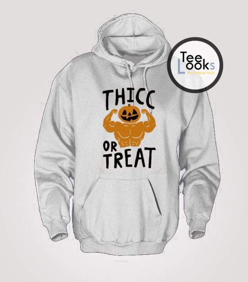 Thicc Or Treat Halloween Hoodie