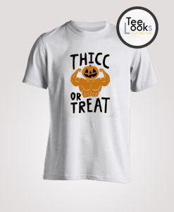 Thicc Or Treat Halloween T-shirt