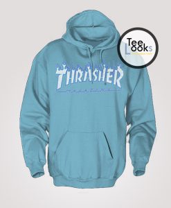 Thrasher White Flame Hoodie