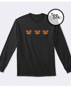 Three Butterfly Sweatshirt