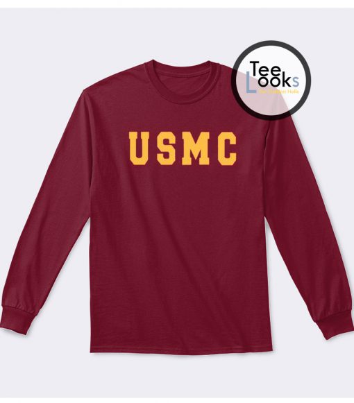 USMC Text Sweatshirt