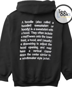 Vetements Definition Embroidery Hoodie