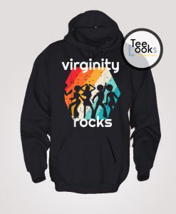 Virginity Rocks Party Hoodie