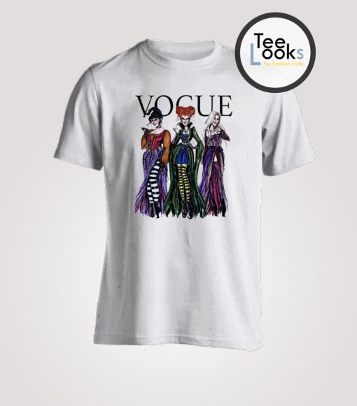 Vogue Hocus Pocus Sanderson Sisters T-shirt