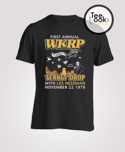 WKRP Turkey Drop First Annual T-shirt