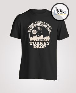 WKRP Turkey Drop T-shirt