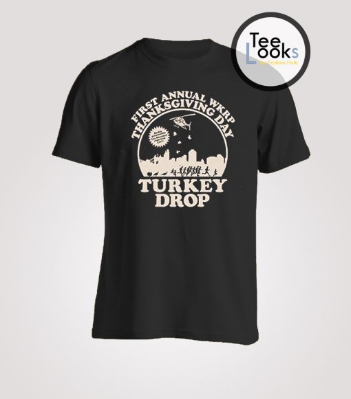 WKRP Turkey Drop T-shirt