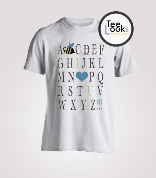 Alphabet onesie Shirt