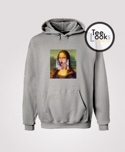Art Hoodie Sweatshirt Mona Lisa Hoodie