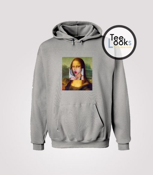 Art Hoodie Sweatshirt Mona Lisa Hoodie