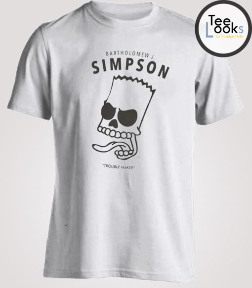 Bart Simpson Trouble Maker T-shirt