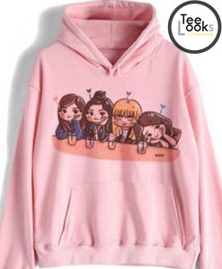 Blackpink Cartoon Hoodie