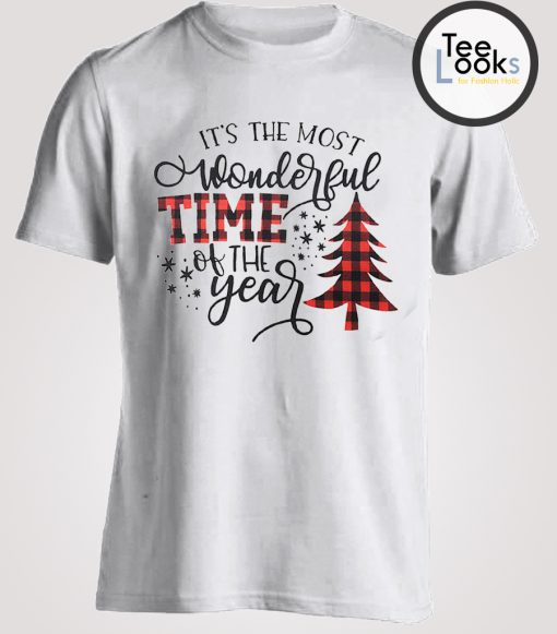 Christmas Wonderful Time Of The Year T-Shirt