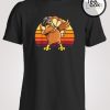 Dabbing Turkey Thanksgiving Vintage T-Shirt