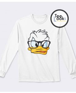 Donald Duck Face Sweatshirt