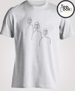 Figure Embroidery Tee T-shirt