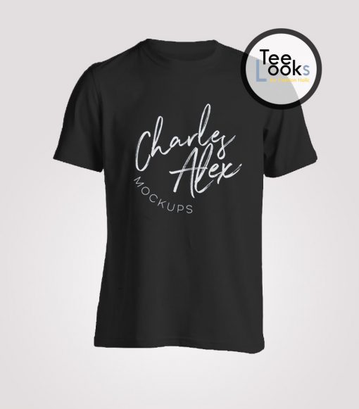 Gildan Black Mockup T-shirt