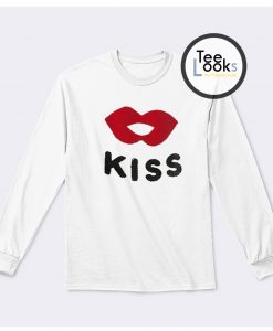 Kiss Red Lips Sweatshirt