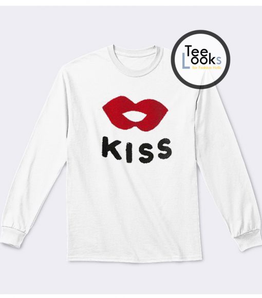 Kiss Red Lips Sweatshirt