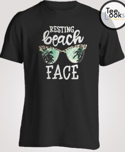 Resting Beach Face T-shirt