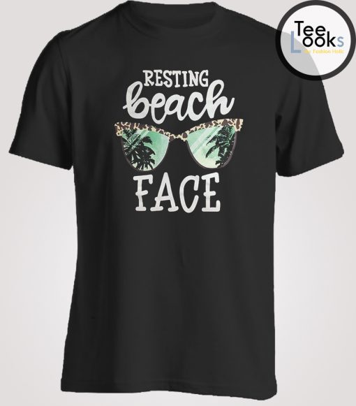 Resting Beach Face T-shirt