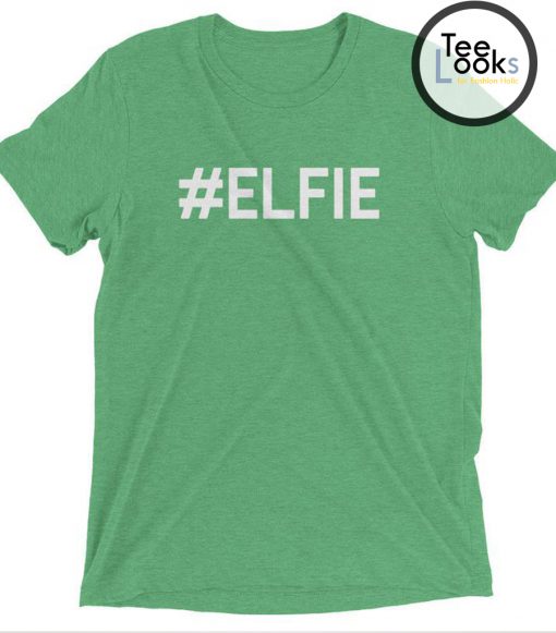 Selfie Elf Funny Christmas T-shirt