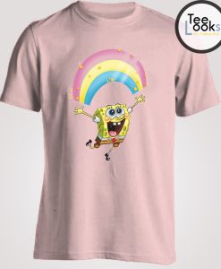 Spongebob Rainbow Cute T-shirt