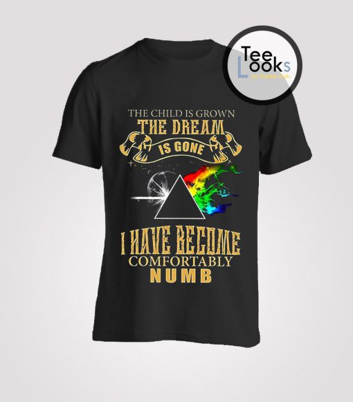 The Child Is Grown The Dream Is Gone And I Have Become Comfortably Numb Shirt