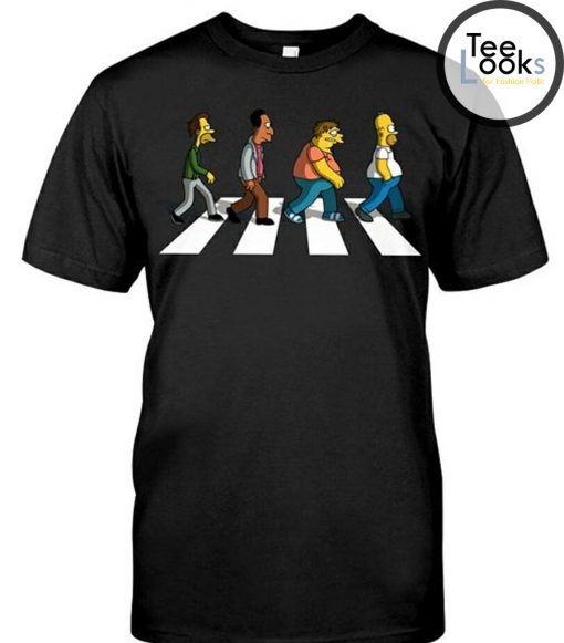 The Simpson Abbey Road T-shirt