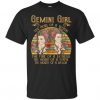 Awesome vintage gemini woman the soul of a witch T-shirt DN