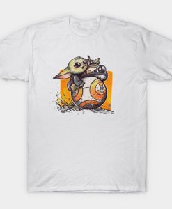 Baby Yoda And Bb8 T Shirt DN