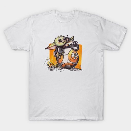 Baby Yoda And Bb8 T Shirt DN