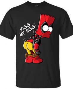 Bartpool Bart Simpson Kiss My Ass Classic T-Shirt DN