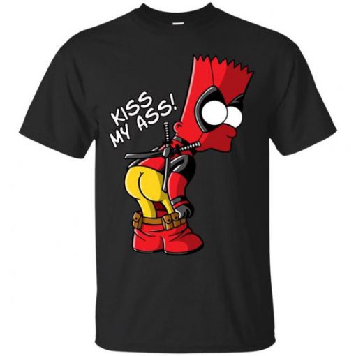 Bartpool Bart Simpson Kiss My Ass Classic T-Shirt DN