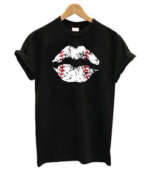 Baseball Lips T shirt DN