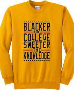 Blacker The College Sweatshirt DN