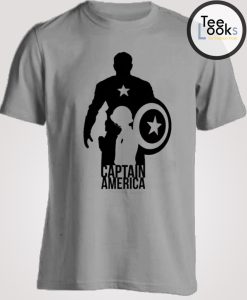 Captain America Silouet T-shirt